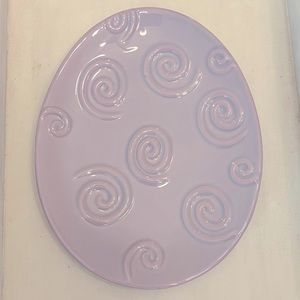 ❤️3/$25 Lavender Easter Egg Decorative Plate